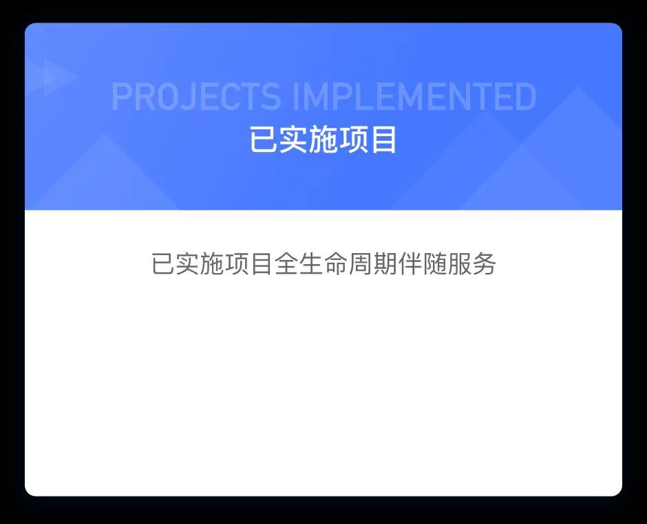 已实施项目